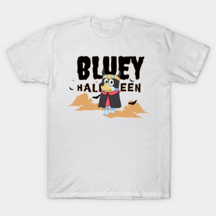 Bluey halloween scary spooky funny halloween T-Shirt